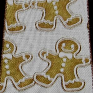 gingerbread man ribbon