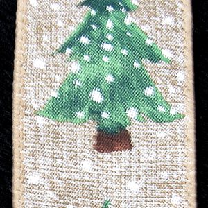 wired fir tree ribbon