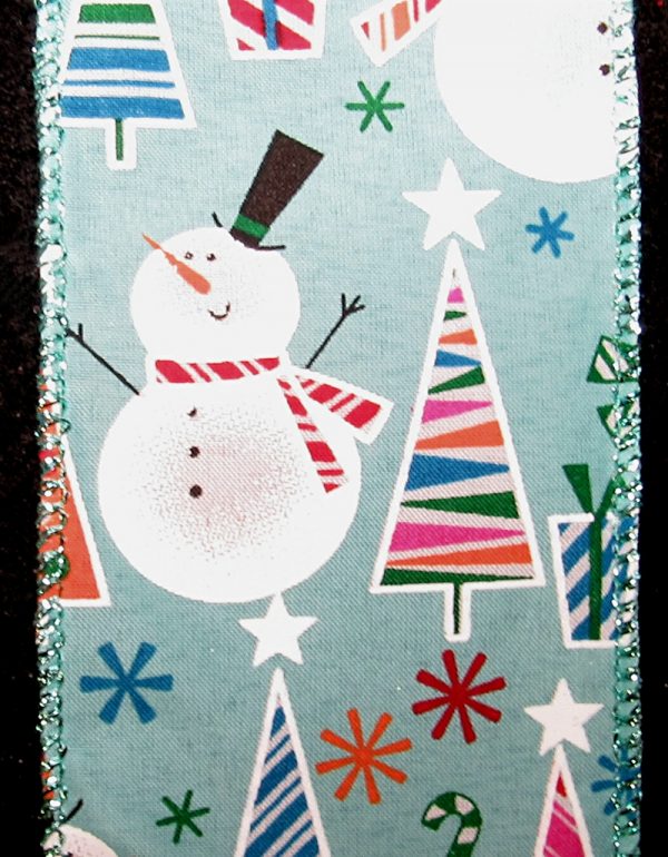 snowmen ribbon