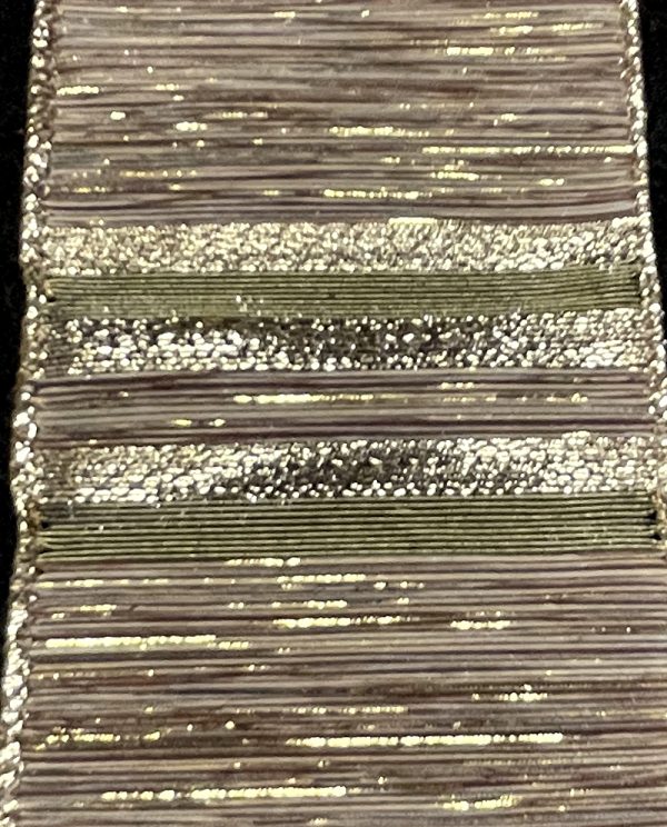 metallic ribbon