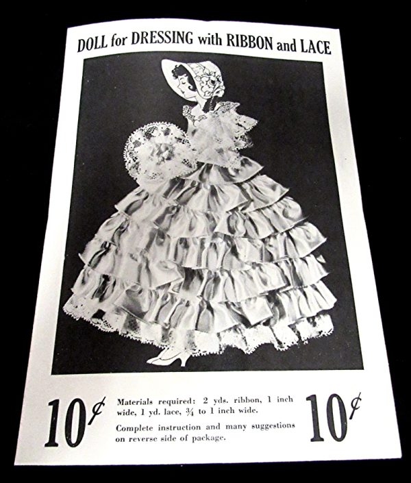 Paper Ribbon Doll Pattern - Image 2