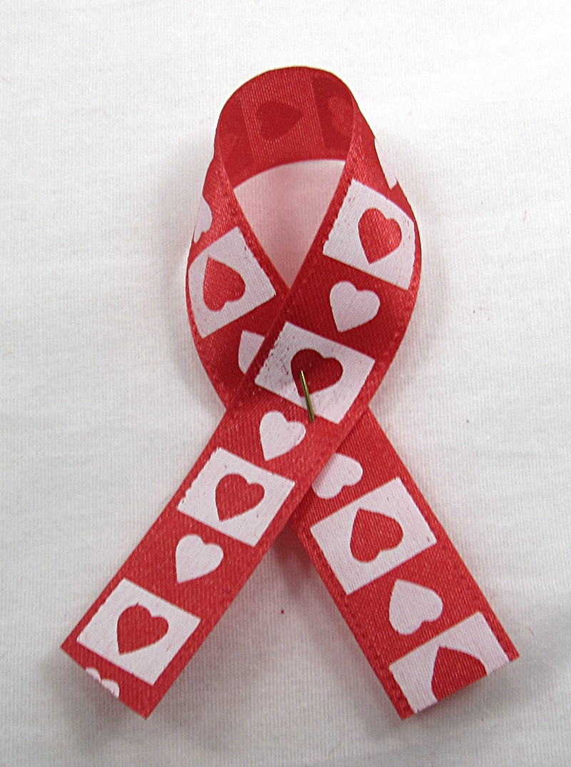 Heart Ribbon from American Ribbon Manufacturers