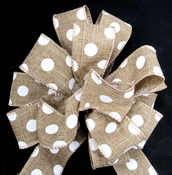 Wired Linen Polka Dots - Image 2