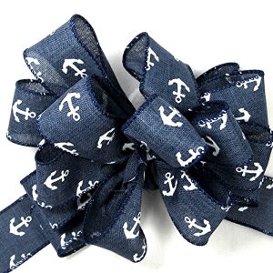 wired anchor ribbon
