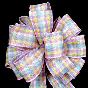 easter check ribbon