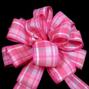 wired hot pink plaid
