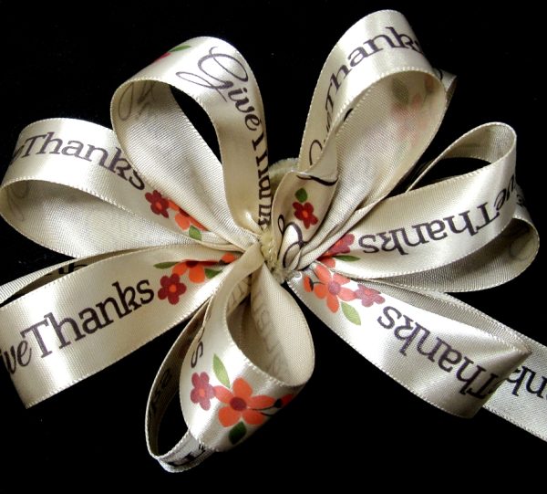 give thanks ribbon