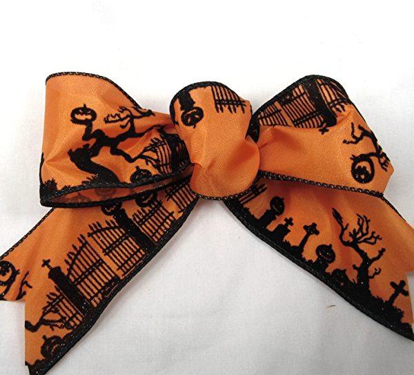 cemetery scene ribbon