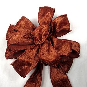 rust velvet ribbon