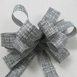 glitter tweed ribbon