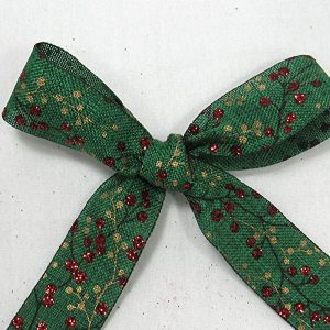 holly berries ribbon