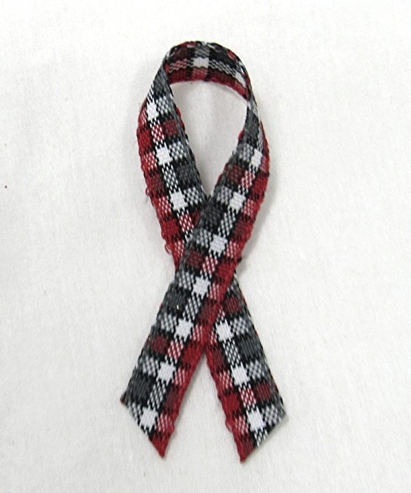 plaid ribbon