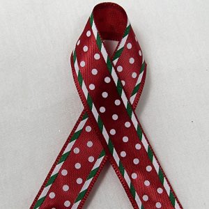 Christmas Dot ribbon