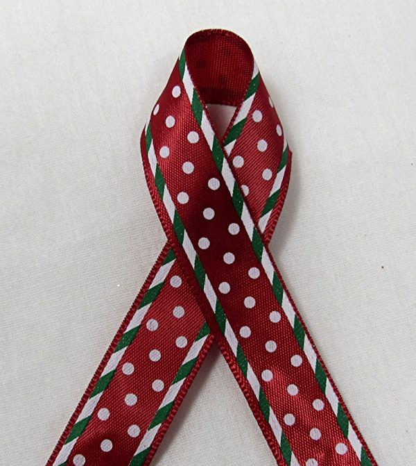 Christmas Dot ribbon