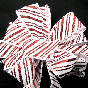 candy cane stripe ribbon