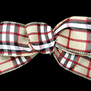 burberry plaid ribbon