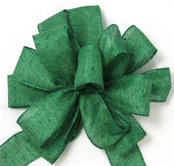 Wired Metallic Lined Ribbon - Image 2