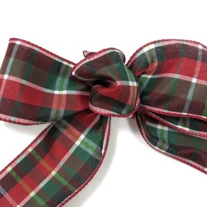 san nicola plaid ribbon