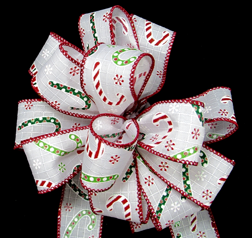 Candy Cane Ribbon from American Ribbon Man.