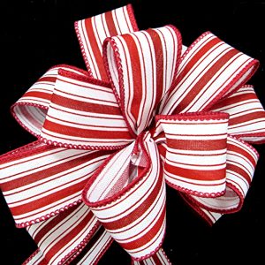 red striped ribbon