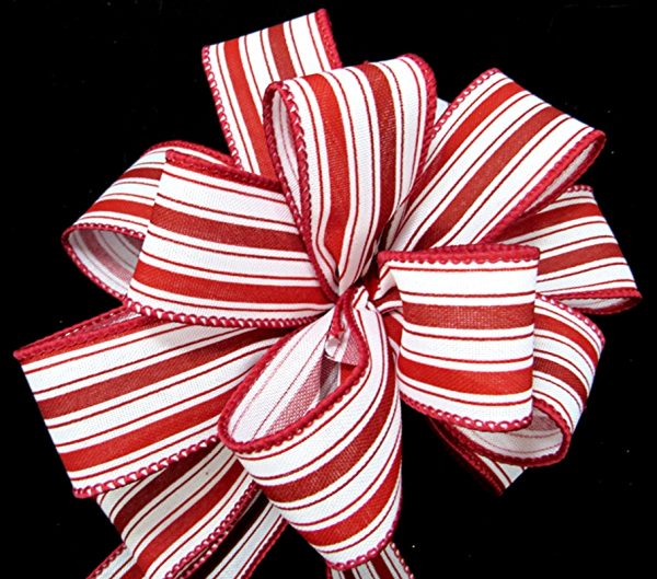 red striped ribbon