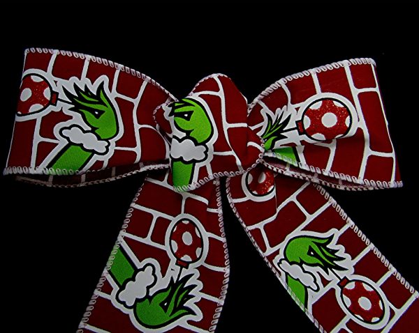 wired grinchlike ribbon