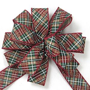 plaid ribbon