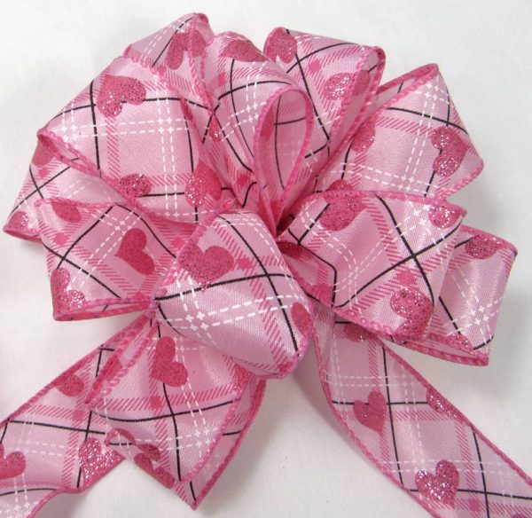 Wired Argyle Glitter Hearts - Image 2