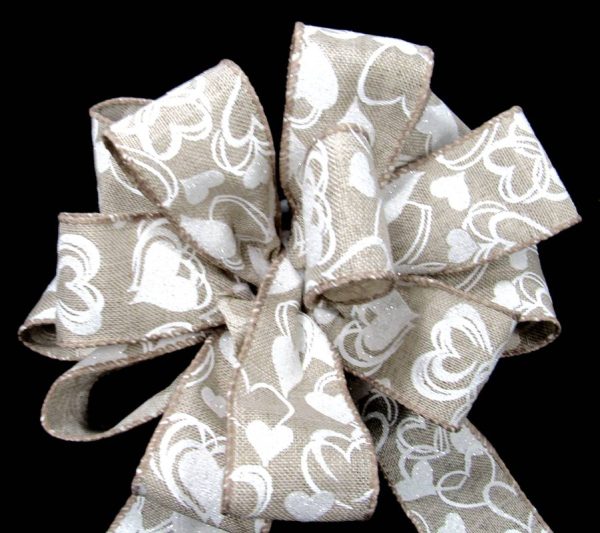 Wired Linen Lisa Hearts - Image 2