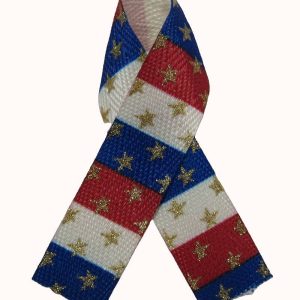 patriotic twill ribbon