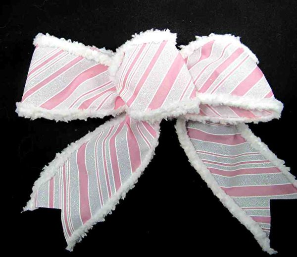 Wired Glitter Diagonal Stripe w/Snowy Edge - Image 2