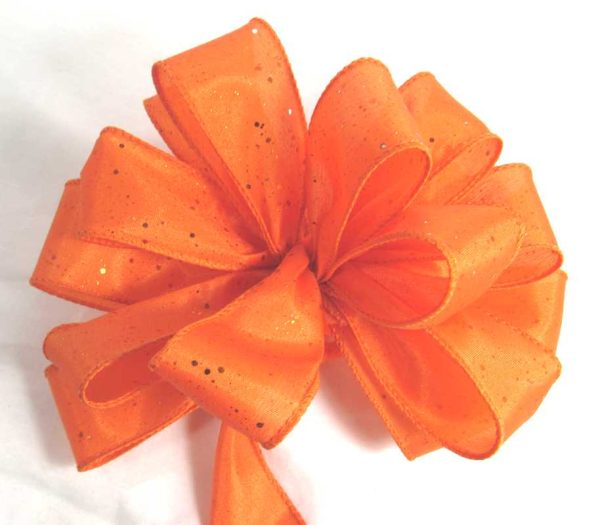 orange satin ribbon