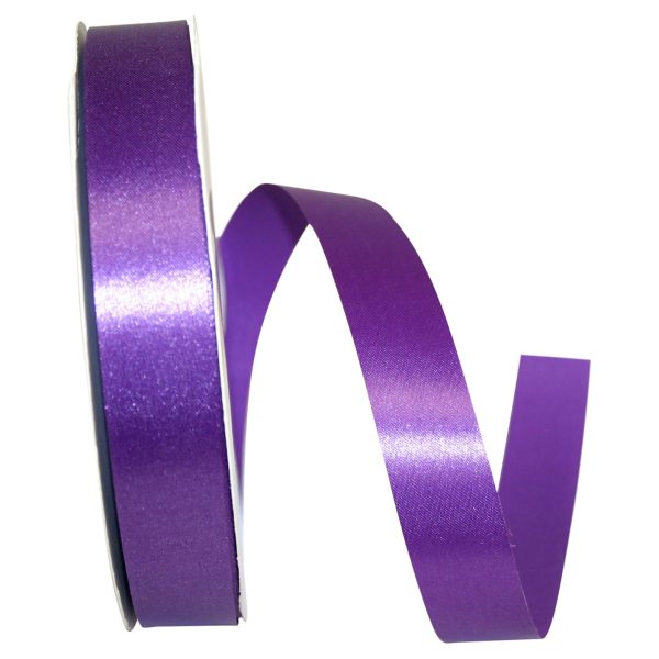 Supreme Satin (acetate like) - This is the Non-Washable, stiffer, water-resistant ribbon for bows. - Image 9