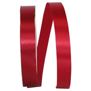 Supreme Satin (acetate like) - This is the Non-Washable, stiffer, water-resistant ribbon for bows.