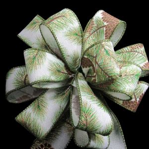 pinecones ribbon
