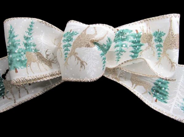 wired deer ribbon
