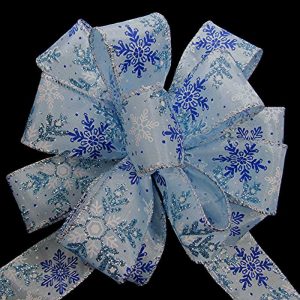 blue snowflake