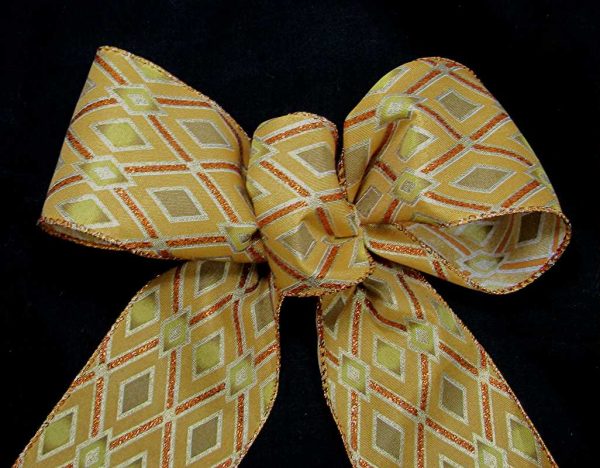 diamond pattern ribbon