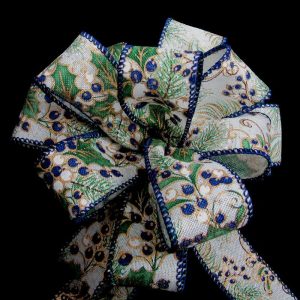 blueberries ribbon