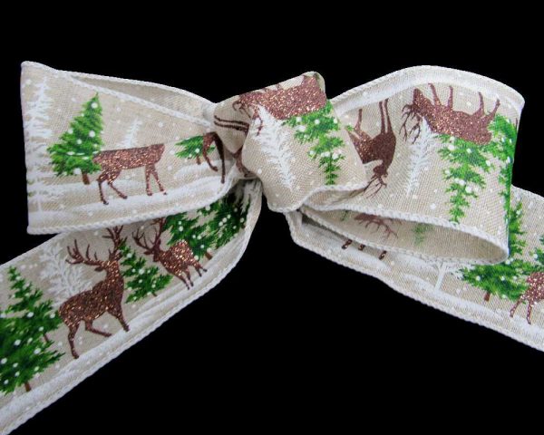 wired deer ribbon