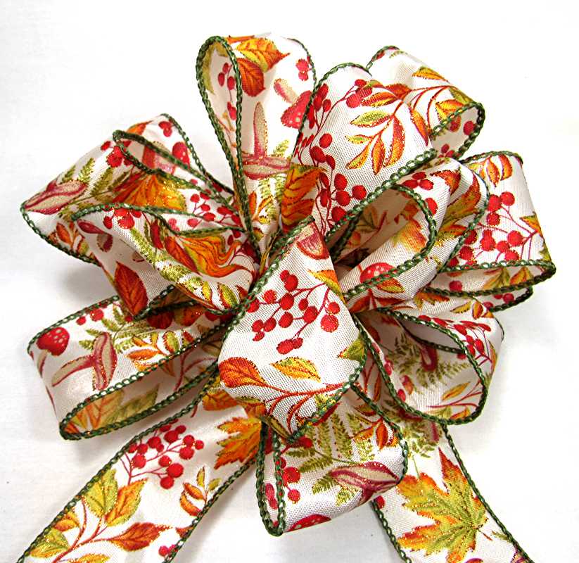 mushrooms ribbon