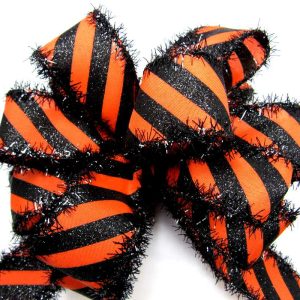 diagonal halloween ribbon