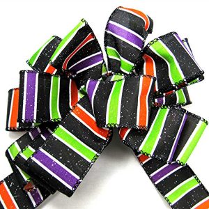 striped halloween ribbon
