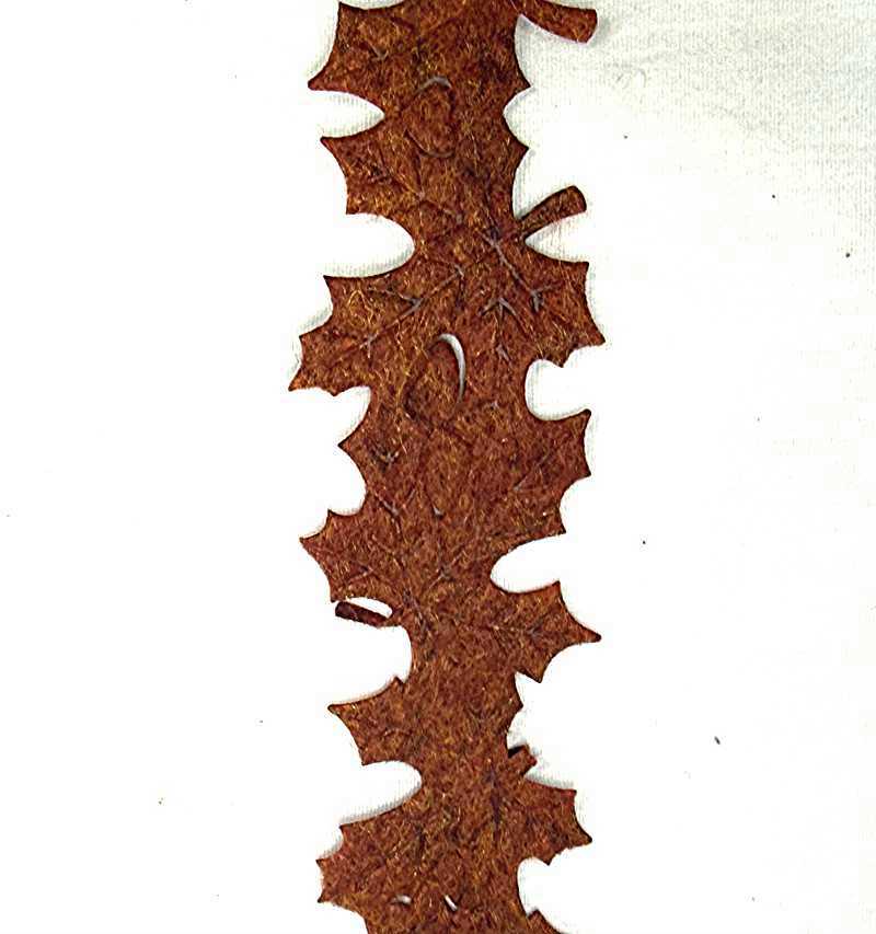 Leaf Felt Cutout - Image 2