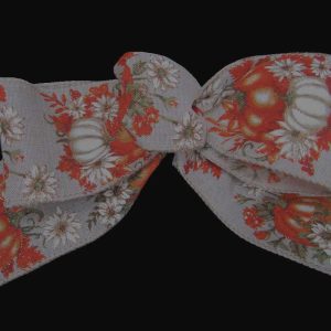 wired pumpkin ribbon