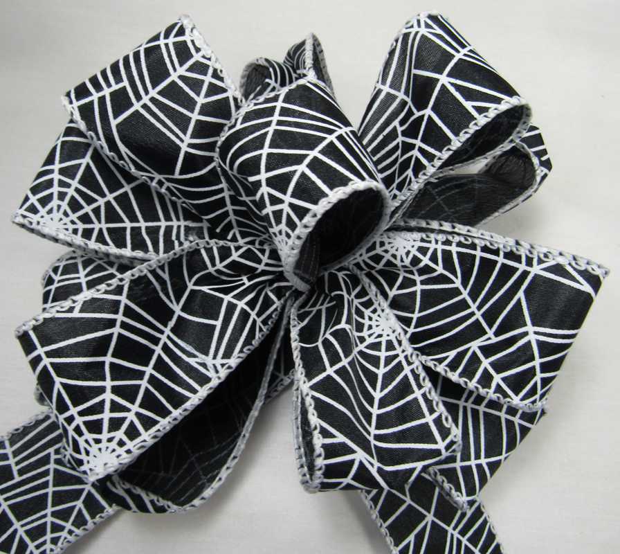 spider webs ribbon