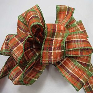 wired rust plaid