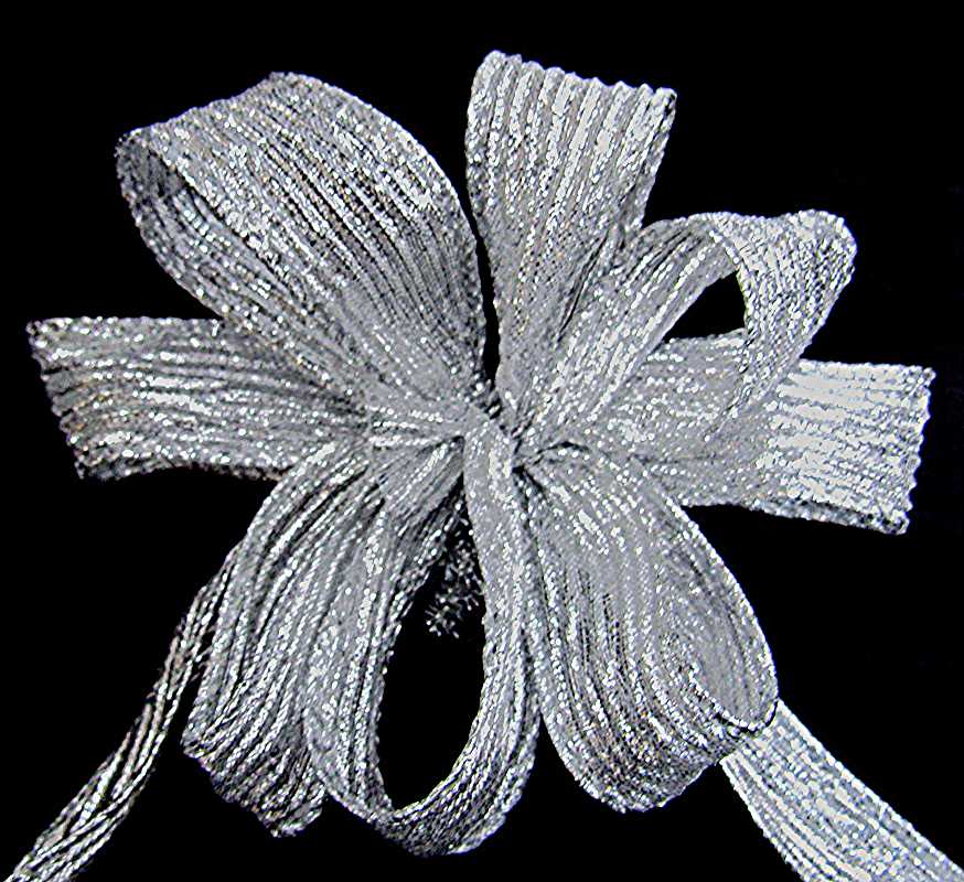 Wired Metallic Crinkle Sheer - Image 3