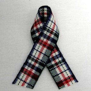 Christmas plaid ribbon
