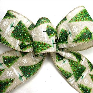 Christmas tree ribbon